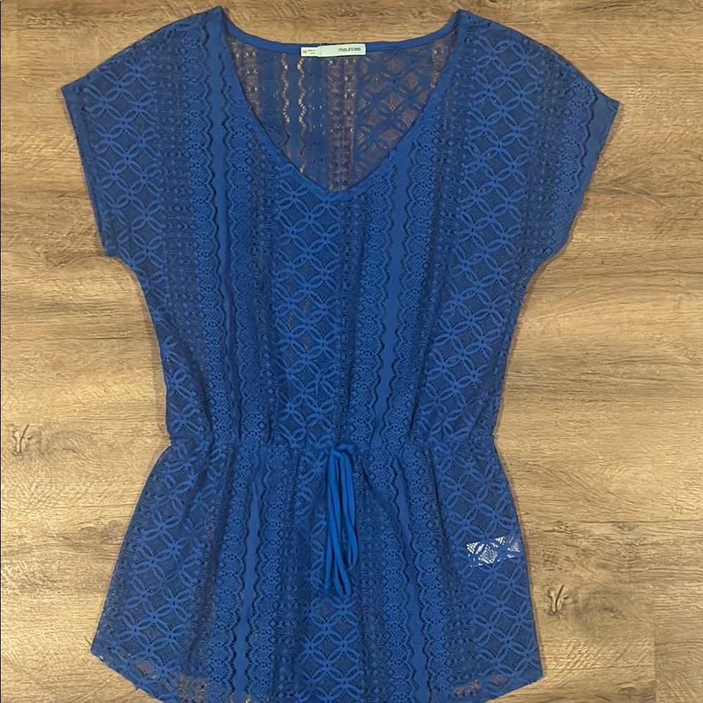 Maurices Lace V-Neck Top